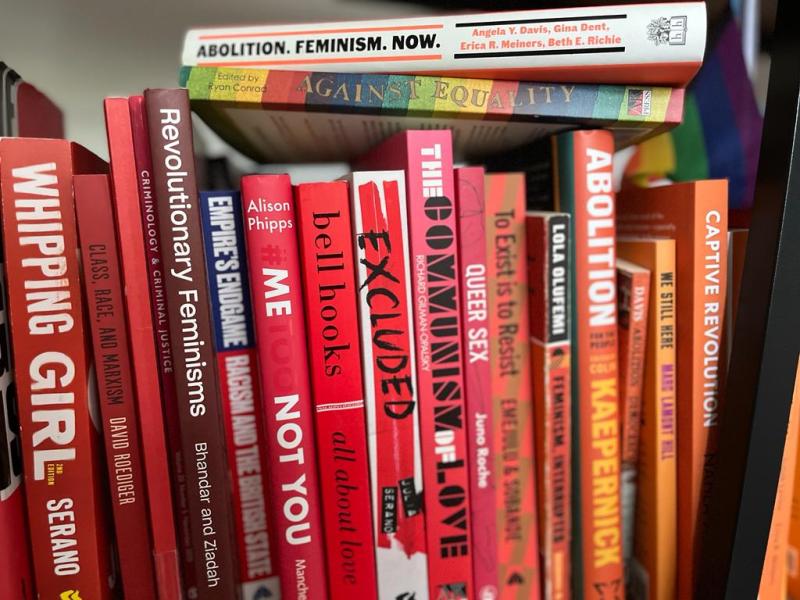 From white feminism to abolition: a work in&nbsp;progress